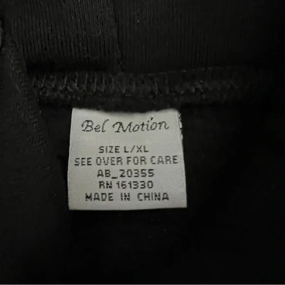 I DON’T REALLY CARE, MARGARET Black Hoodie Size L/XL - Picture 8 of 8